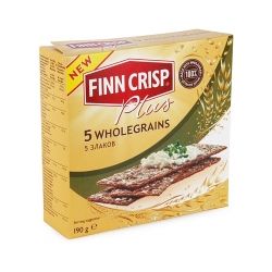 פריכיות מ-5 סוגי דגנים - Finn Crisp